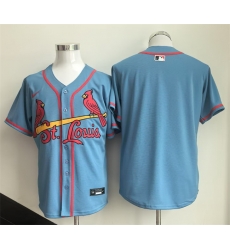 Men St Louis Cardinals Blank Blue Limited Stitched Baseball Jersey Men St Louis Cardinals Blank Blue Limited Stitched Baseball Jersey