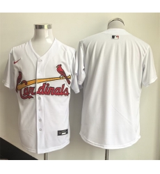 Men St Louis Cardinals Blank White Home Limited Stitched Baseball Jersey Men St Louis Cardinals Blank White Home Limited Stitched Baseball Jersey