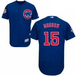 Mens Majestic Chicago Cubs 15 Brandon Morrow Royal Blue Alternate Flex Base Authentic Collection MLB Jersey