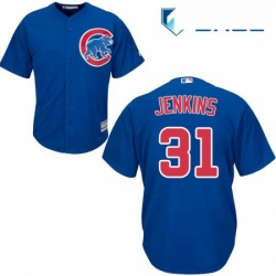 Youth Majestic Chicago Cubs 31 Fergie Jenkins Authentic Royal Blue Alternate Cool Base MLB Jersey