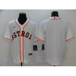 Astros Blank White 2020 Nike Cool Base Jersey