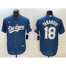 Men Los Angeles Dodgers 18 Yoshinobu Yamamoto Navy Cool Base With Patch Stitched Baseball Jersey Men Los Angeles Dodgers 18 Yoshinobu Yamamoto Navy Cool Base With Patch Stitched Baseball Jersey