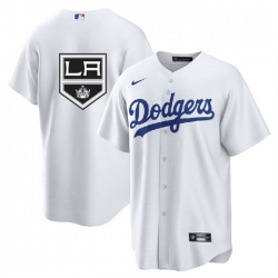 Men Los Angeles Dodgers  26 Kings White Cool Base Stitched Jersey Men Los Angeles Dodgers  26 Kings White Cool Base Stitched Jersey