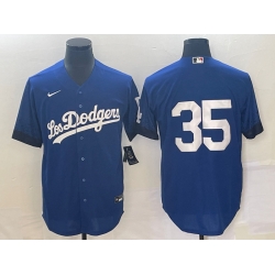 Men Los Angeles Dodgers 35 Cody Bellinger Royal City Connect Cool Base Stitched Baseball Jersey Men Los Angeles Dodgers 35 Cody Bellinger Royal City Connect Cool Base Stitched Baseball Jersey