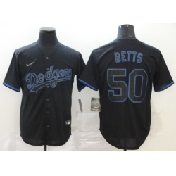 Men Los Angeles Dodgers 50 Mookie Betts 2020 Black Cool Base Stitched Baseball Jersey Men Los Angeles Dodgers 50 Mookie Betts 2020 Black Cool Base Stitched Baseball Jersey