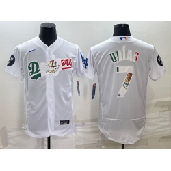 Men Los Angeles Dodgers 7 Julio Urias White With Vin Scully Patch Flex Base Stitched Baseball JerseyS 1 Men Los Angeles Dodgers 7 Julio Urias White With Vin Scully Patch Flex Base Stitched Baseball JerseyS 1