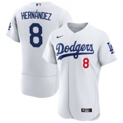 Men Los Angeles Dodgers 8 Enrique Hern E1ndez White Flex Base Stitched Baseball Jersey Men Los Angeles Dodgers 8 Enrique Hern E1ndez White Flex Base Stitched Baseball Jersey