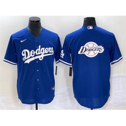 Men Los Angeles Dodgers Blue Team Big Logo Cool Base Stitched Baseball Jersey Men Los Angeles Dodgers Blue Team Big Logo Cool Base Stitched Baseball Jersey