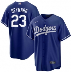 Men Los Angeles Dodgers Jason Heyward #23 Blue Cool Base Stitched MLB jersey Men Los Angeles Dodgers Jason Heyward #23 Blue Cool Base Stitched MLB jersey