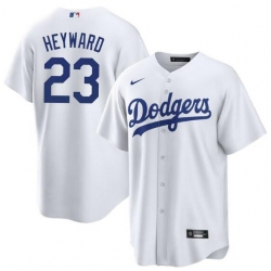 Men Los Angeles Dodgers Jason Heyward #23 White Cool Base Stitched MLB jersey Men Los Angeles Dodgers Jason Heyward #23 White Cool Base Stitched MLB jersey
