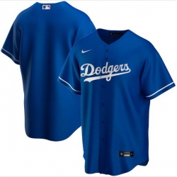 Men Los Angeles Dodgers Nike Blue Blank Jersey