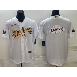 Men Los Angeles Dodgers White Team Big Logo Cool Base Stitched Baseball Jerseys Men Los Angeles Dodgers White Team Big Logo Cool Base Stitched Baseball Jerseys