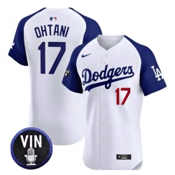 Men Men Los Angeles Dodgers 17 Shohei Ohtani White Vin Scully Patch Stitched Jersey Men Men Los Angeles Dodgers 17 Shohei Ohtani White Vin Scully Patch Stitched Jersey