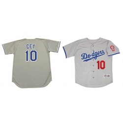 Men Ron Cey 1981 Los Angeles Dodgers Grey Road Jersey Men Ron Cey 1981 Los Angeles Dodgers Grey Road Jersey