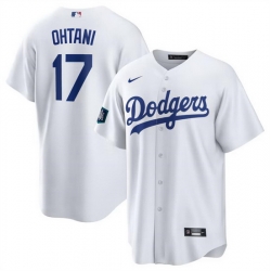 Youth Los Angeles Dodgers 17 Shohei Ohtani White 2024 World Tour Seoul Series Home Stitched Baseball Jersey