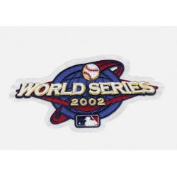 2002 World Series Patch Biaog