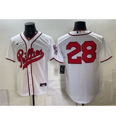 Men Philadelphia Phillies 28 Alec Bohm White 2026 Field of Dreams Stadium Stitched Baseball Jersey Men Philadelphia Phillies 28 Alec Bohm White 2026 Field of Dreams Stadium Stitched Baseball Jersey