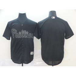 Phillies Blank Black 2019 Players 27 Weekend Authentic Player Jersey