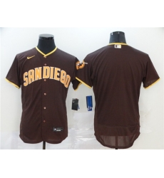 Padres Blank Brown Nike 2020 Flexbase Jersey