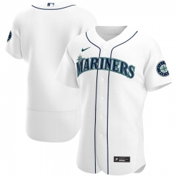 Men Seattle Mariners Men Nike White Home 2020 Flex Base MLB Jersey