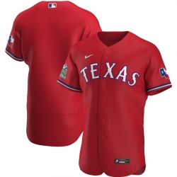 Rangers Blank Red Nike 2020 Flexbase Jersey