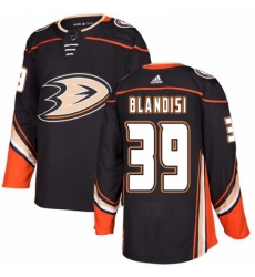 Youth Adidas Anaheim Ducks 39 Joseph Blandisi Authentic Black Home NHL Jersey 