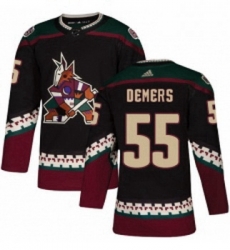 Youth Adidas Arizona Coyotes 55 Jason Demers Authentic Black Alternate NHL Jersey 