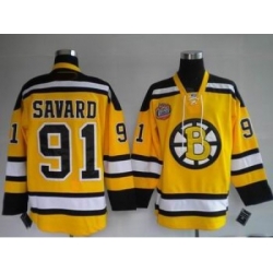 Men Boston Bruins Marc Savard 91 2010 Winter Classic NHL Jersey