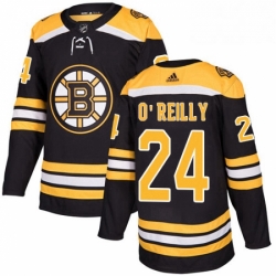 Mens Adidas Boston Bruins 24 Terry OReilly Premier Black Home NHL Jersey 