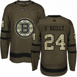 Youth Adidas Boston Bruins 24 Terry OReilly Authentic Green Salute to Service NHL Jersey 