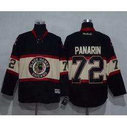 Blackhawks #72 Artemi Panarin Black New Third Stitched NHL Jersey