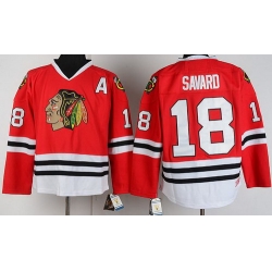 Chicago Blackhawks 18 Denis Savard Red CCM Throwback NHL Jerseys