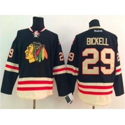 Chicago Blackhawks #29 Bryan Bickell Black 2015 Winter Classic Stitched NHL Jersey