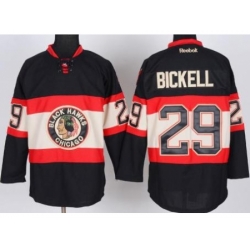 Chicago Blackhawks 29 Bryan Bickell Black NHL Jerseys