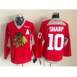 NHL Chicago Blackhawks #10 Patrick Sharp red jerseys New