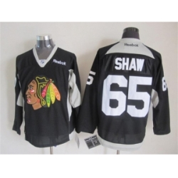 NHL Chicago Blackhawks #65 Andrew Shaw black jerseys