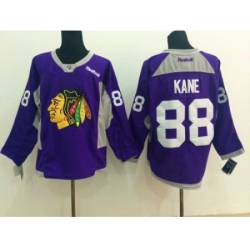 NHL Chicago Blackhawks #88 Patrick Kane Stitched purple jerseys