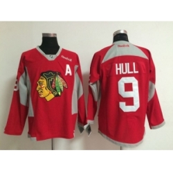 NHL chicago blackhawks #9 Bobby Hull red jerseys