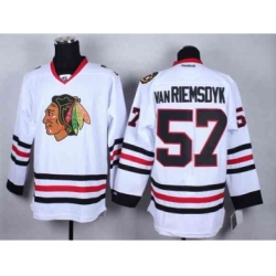 nhl jerseys chicago blackhawks #57 van riemsdyk white