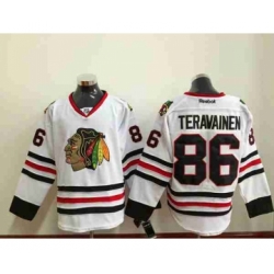 nhl jerseys chicago blackhawks #86 teravainen white