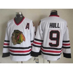 nhl jerseys chicago blackhawks 9 hull white[patch A]