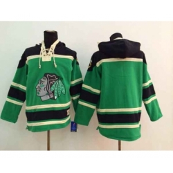 nhl jerseys chicago blackhawks blank green[pullover hooded sweatshirt]