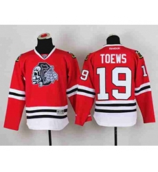 youth nhl jerseys chicago blackhawks #19 toews red-1[the skeleton head]