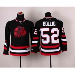 youth nhl jerseys chicago blackhawks #52 bollig black[2014 new stadium][the skeleton head]