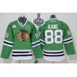 youth nhl jerseys chicago blackhawks #88 kane green-1[2015 stanley cup]