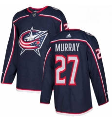 Mens Adidas Columbus Blue Jackets 27 Ryan Murray Premier Navy Blue Home NHL Jersey 