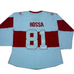 Detroit Red Wings Premier 81 Hossa White Jersey