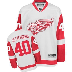 RBK hockey jerseys,Detroit Red Wings 40# H.Zetterberg white