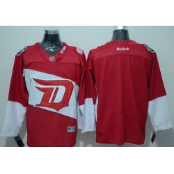 Red Wings Blank Red 2016 Stadium Series Stitched NHL Jersey