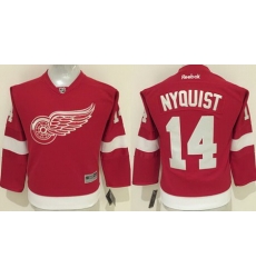 Red Wings #14 Pavel Datsyuk Red Home Stitched Youth NHL Jersey